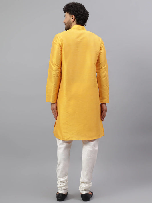 Men’s Dupion Plain Kurta