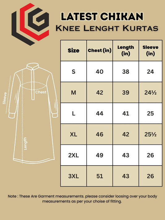 Embroidered Silk Kurta