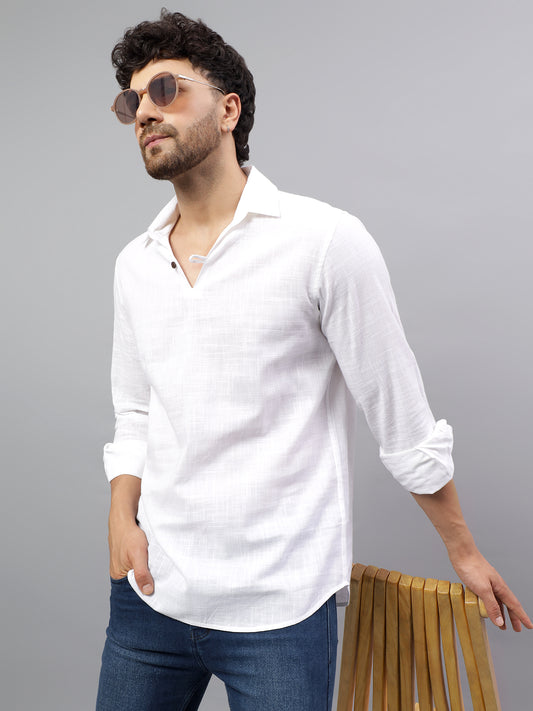 Linen Blend Casual Shirt