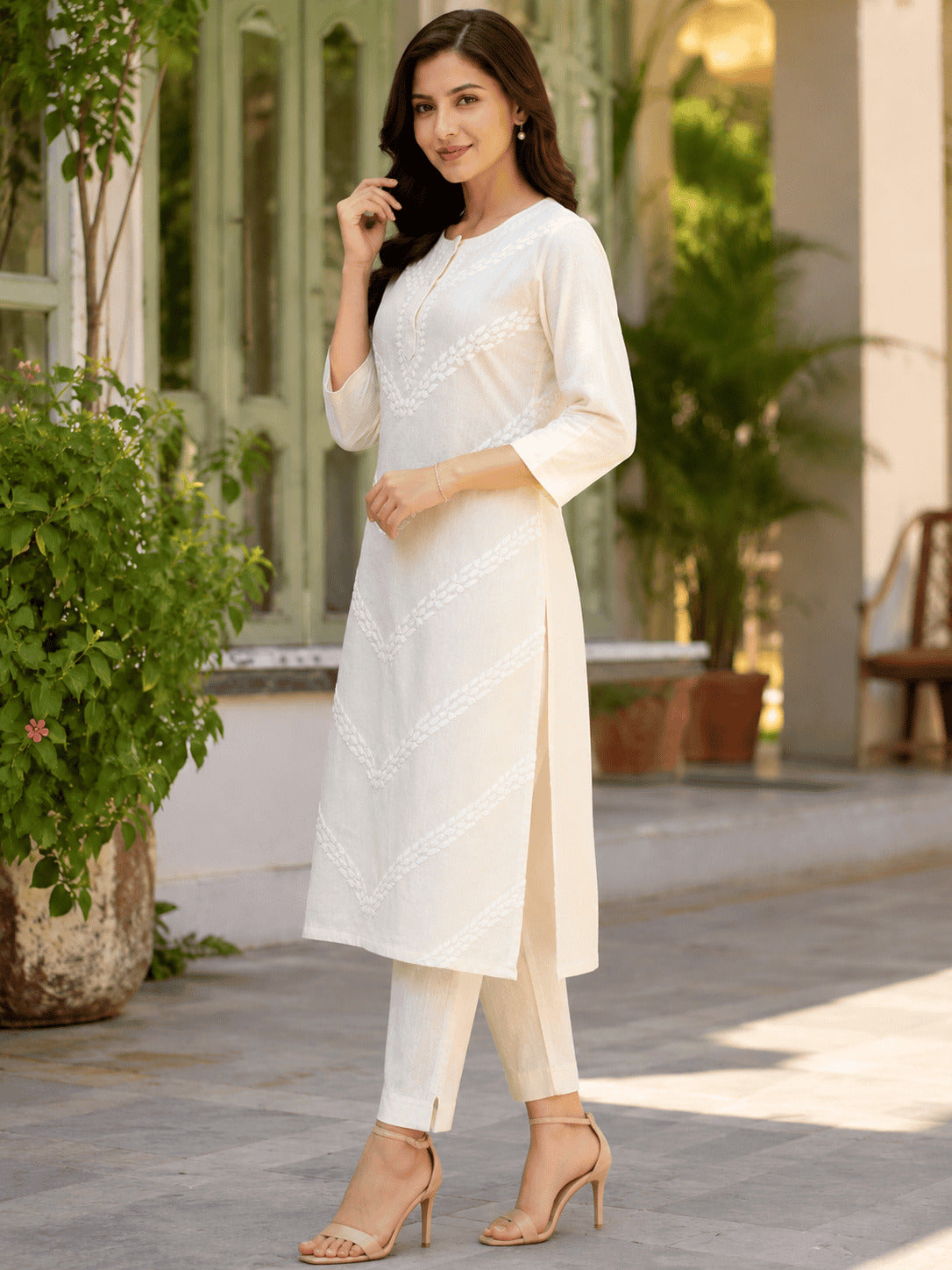 White