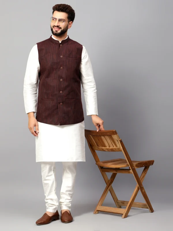 Men's Doubling Nehru Jacket