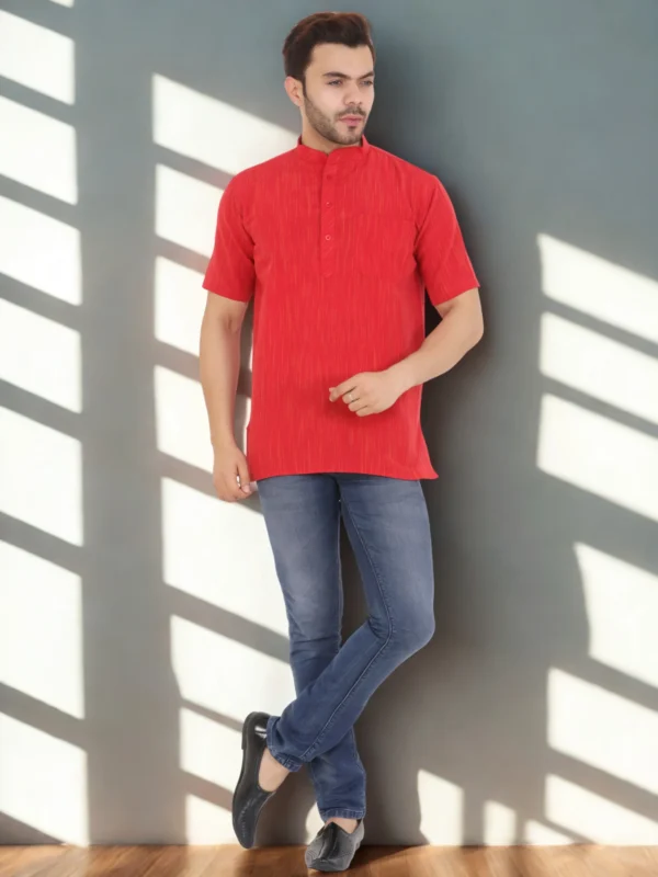 Cotton Short Jharna Kurta
